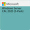 Microsoft Windows Server 2025 Standard Edition (5-Pack User Client Access License)