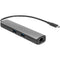 Rocstor USB4 Multiport Adapter (Aluminum Gray)