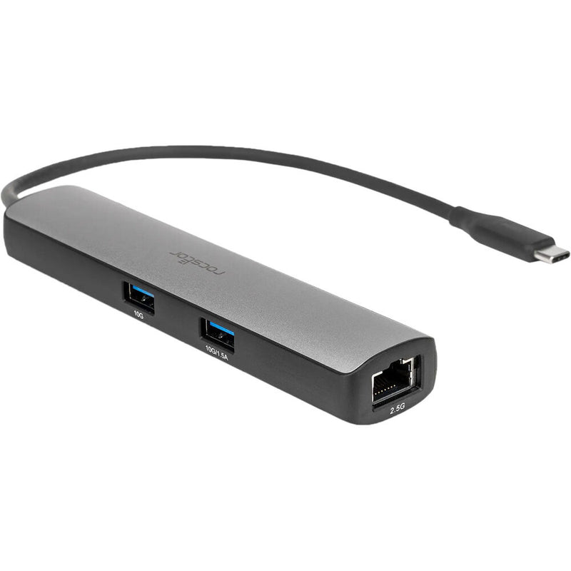 Rocstor USB4 Multiport Adapter (Aluminum Gray)