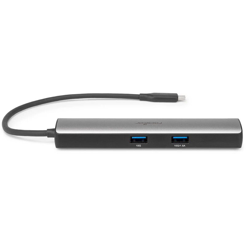 Rocstor USB4 Multiport Adapter (Aluminum Gray)