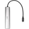 Rocstor USB4 Multiport Adapter (Aluminum Gray)