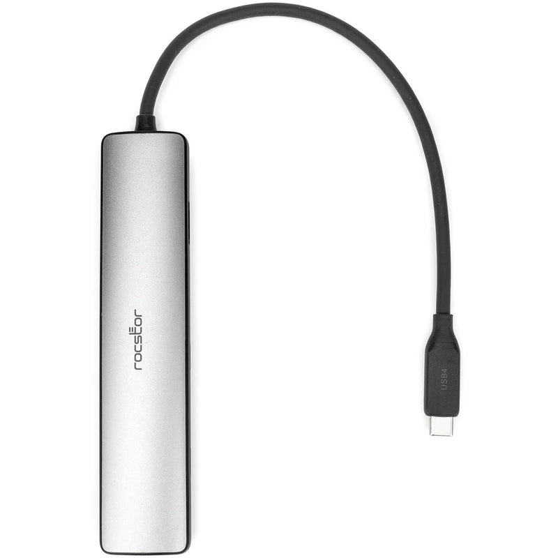 Rocstor USB4 Multiport Adapter (Aluminum Gray)