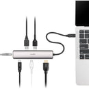 Rocstor USB4 Multiport Adapter (Aluminum Gray)