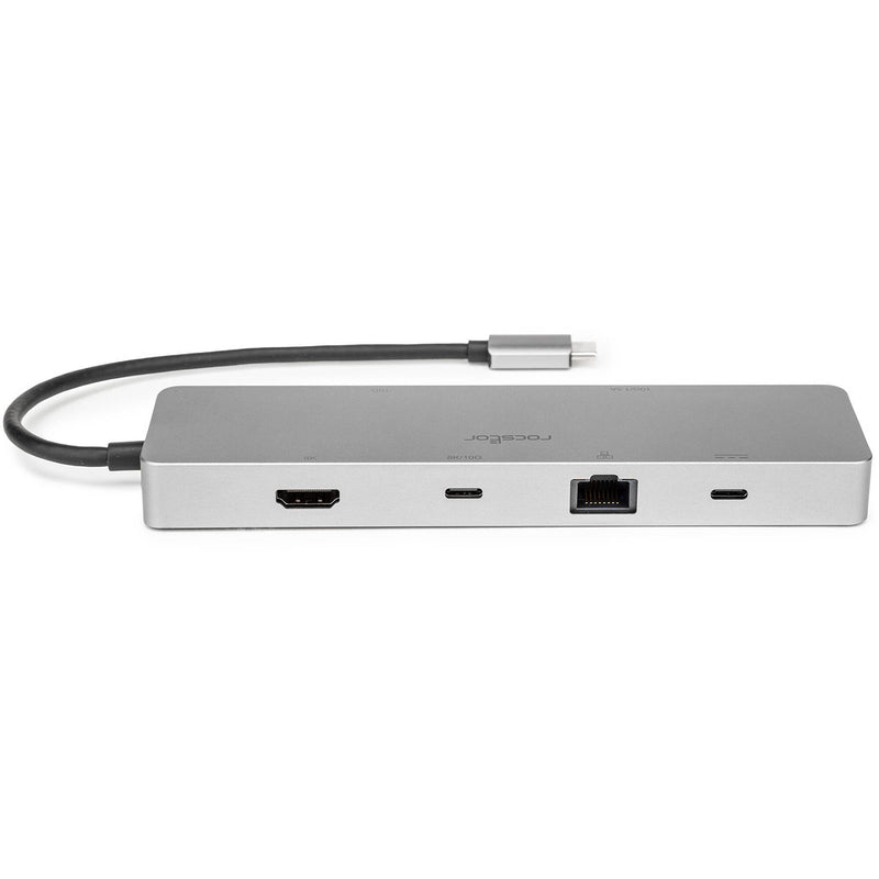 Rocstor 6-in-1 Dual Display USB-C 3.2 Gen 2 Hub