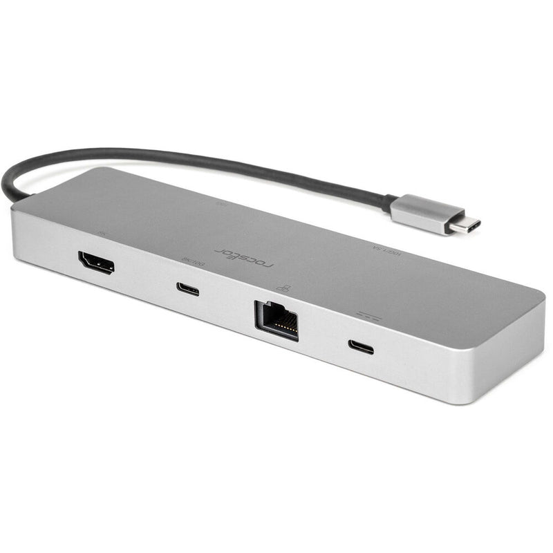 Rocstor 6-in-1 Dual Display USB-C 3.2 Gen 2 Hub
