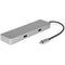 Rocstor 6-in-1 Dual Display USB-C 3.2 Gen 2 Hub