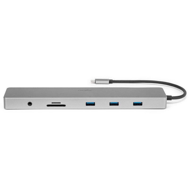 Rocstor 10-in-1 Dual Display USB-C 3.2 Gen 2 Hub