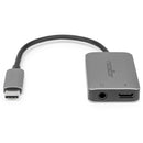 Rocstor USB-C to Hi-Res AUX 3.5mm Audio with 100W PD Adapter