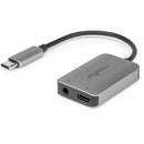 Rocstor USB-C to Hi-Res AUX 3.5mm Audio with 100W PD Adapter