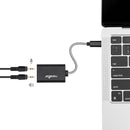 Rocstor USB-C to Dual 3.5mm Audio Adapter