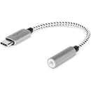 Rocstor USB-C to Hi-Res 3.5mm Audio Adapter (Silver)