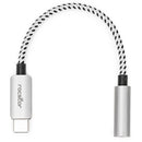 Rocstor USB-C to Hi-Res 3.5mm Audio Adapter (Silver)