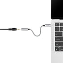 Rocstor USB-C to Hi-Res 3.5mm Audio Adapter (Silver)