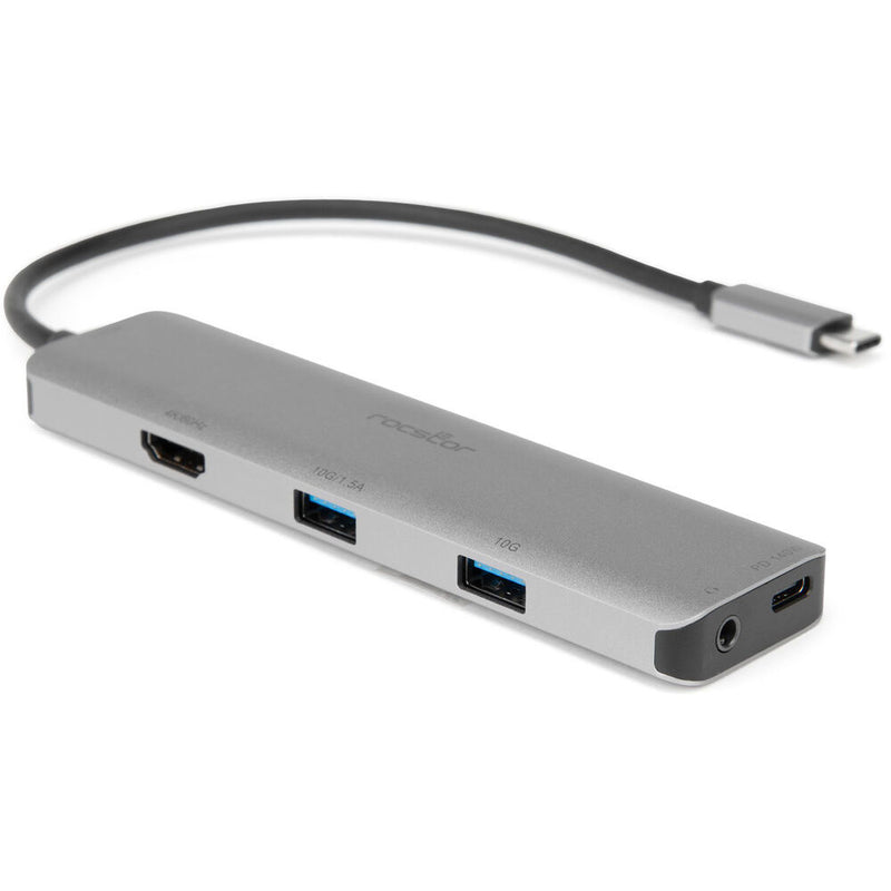 Rocstor 5-in-1 USB-C 3.2 Gen 2 Hub