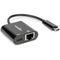 Rocstor USB-C to to Gigabit Ethernet Adapter with 100W USB-C Power Delivery (White)