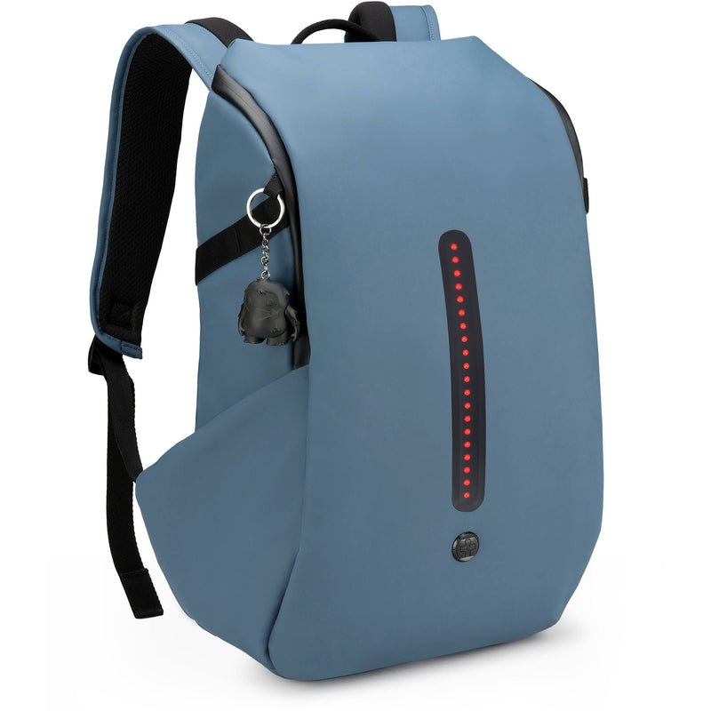 Swissdigital LAMONE L Backpack with LED (Dark Blue, 18L)