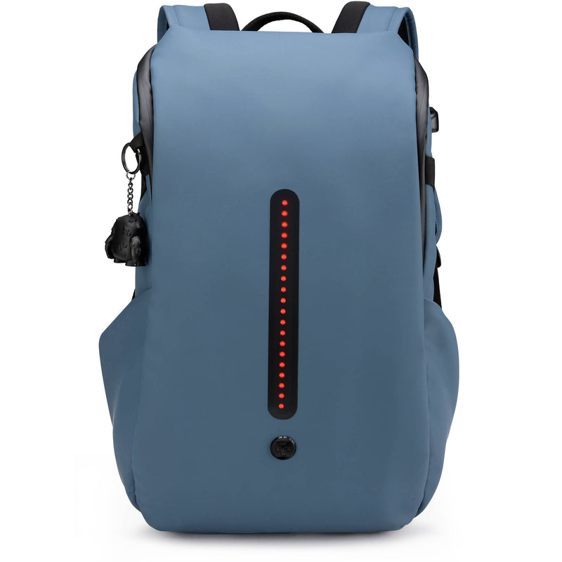 Swissdigital LAMONE L Backpack with LED (Dark Blue, 18L)