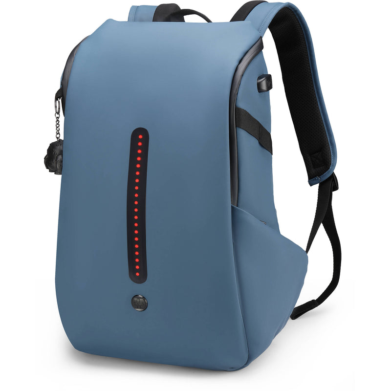 Swissdigital LAMONE L Backpack with LED (Dark Blue, 18L)