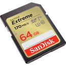 SanDisk 64GB Extreme UHS-I SDXC Memory Card Kit (5-Pack)