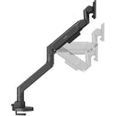 Rocstor ErgoReach ED7 Single Ergonomic Heavy-Duty Monitor Arm with USB-A & USB-C Ports
