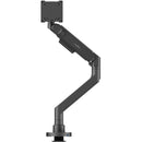 Rocstor ErgoReach ED7 Single Ergonomic Heavy-Duty Monitor Arm with USB-A & USB-C Ports