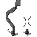 Rocstor ErgoReach ED7 Single Ergonomic Heavy-Duty Monitor Arm with USB-A & USB-C Ports