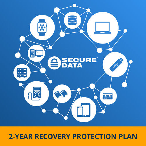 SecureData 2-Year Recovery Protection Plan (3 Drives)
