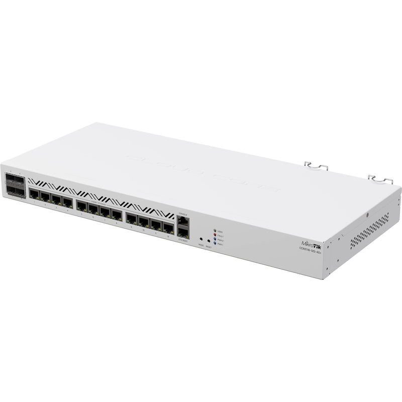 MikroTik CCR2116-12G-4S+ 12-Port Gigabit Managed Network Switch with SFP+