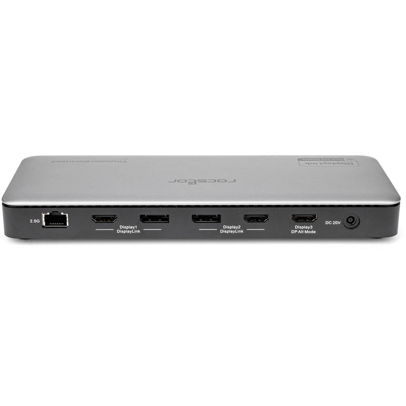 Rocstor ThunderConnect RD11 USB-C Triple Display Docking Station