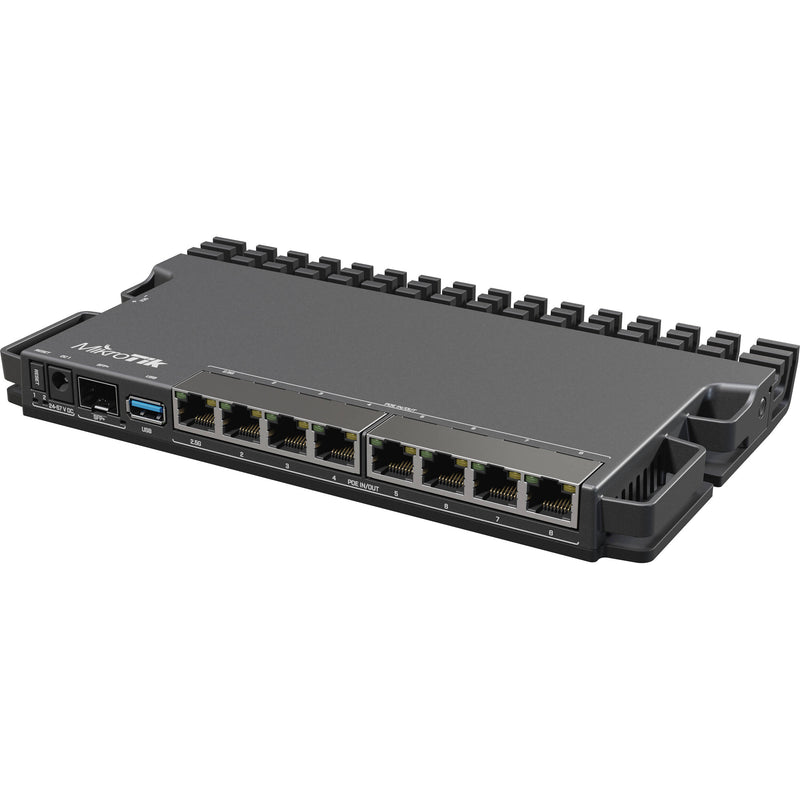 MikroTik RB5009UPr+S+IN 8-Port Multi-Gig PoE Router
