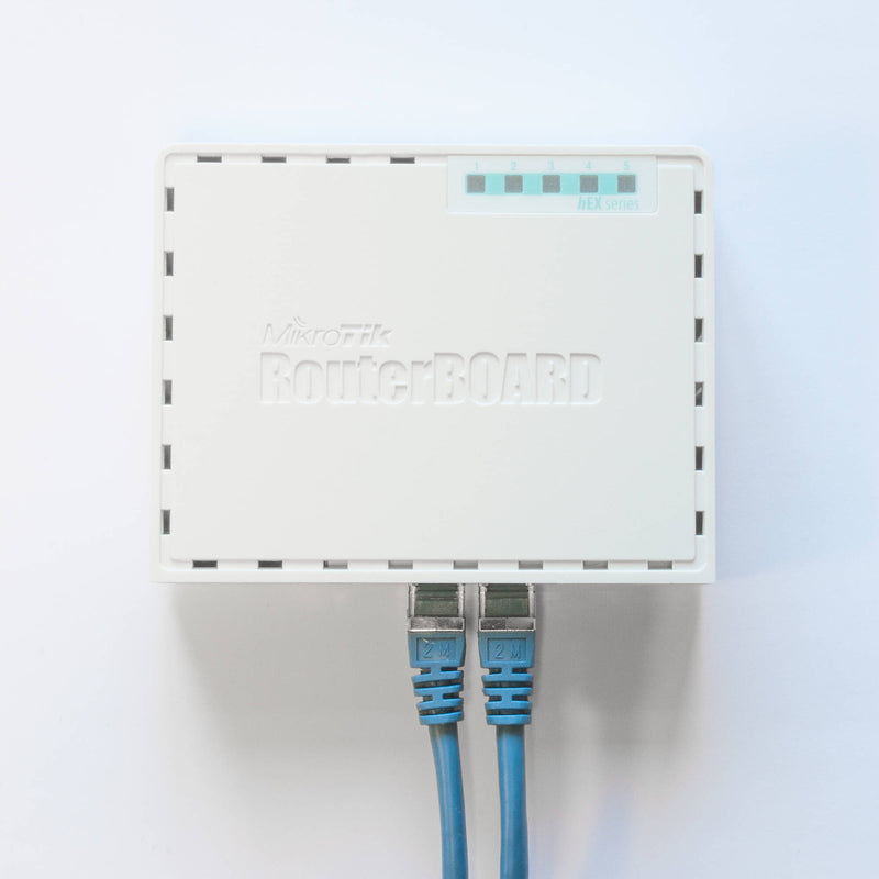 MikroTik hEX RB750Gr3 5-Port Gigabit Ethernet Router