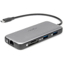 Rocstor 8-in-1 USB-C 3.2 Gen 2 Hub