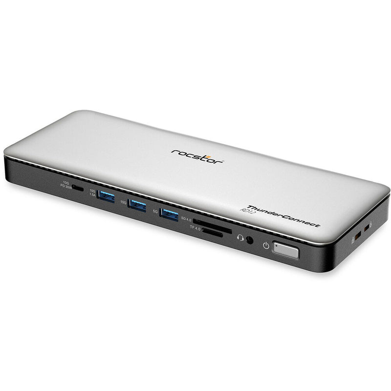 Rocstor ThunderConnect RD12 Thunderbolt 4 Multi-Display Docking Station