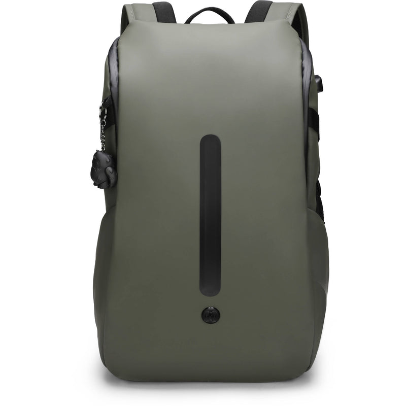 Swissdigital LAMONE L Backpack with LED (Dark Green, 18L)
