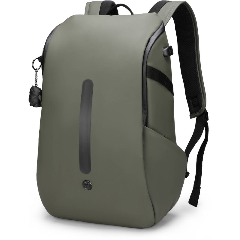 Swissdigital LAMONE L Backpack with LED (Dark Green, 18L)