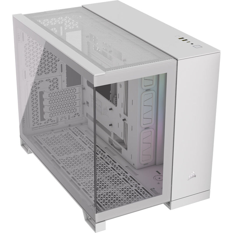 Corsair iCUE LINK 2500X RGB Mid-Tower Dual Chamber Case (White)