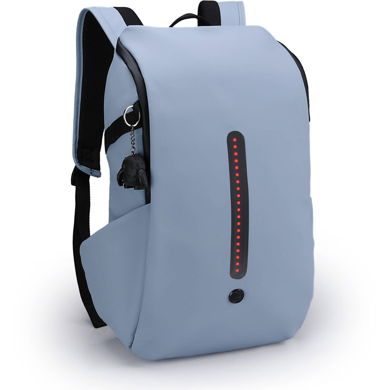 Swissdigital LAMONE L Backpack with LED (Light Blue, 18L)