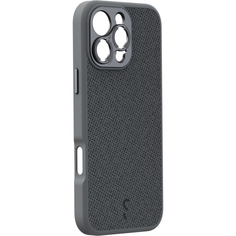 ShiftCam Camera Case for iPhone 16 Pro Max (Dark Gray Fabric)
