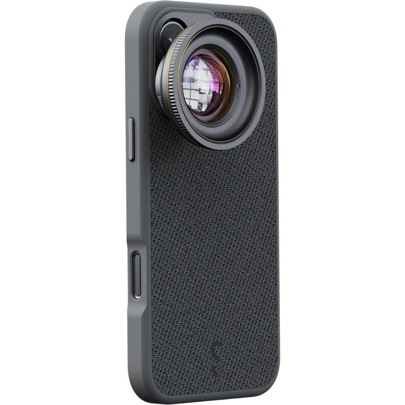 ShiftCam Camera Case for iPhone 16 Pro Max (Dark Gray Fabric)