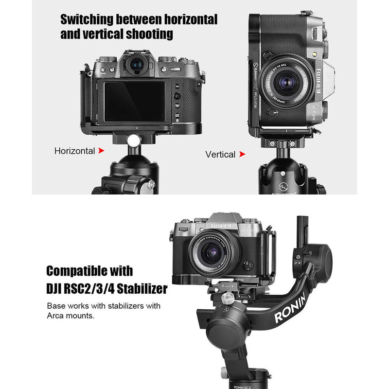 Sunwayfoto L-Bracket for FUJIFILM X-T50