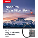 Haida NanoPro MC Clear Filter (86mm)