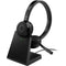 Jabra Evolve 65 TE UC Stereo Headset with Charging Stand