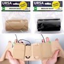 Remote Audio URSA Double-Pouch Waist Straps for Wireless Microphone Transmitters (Beige)