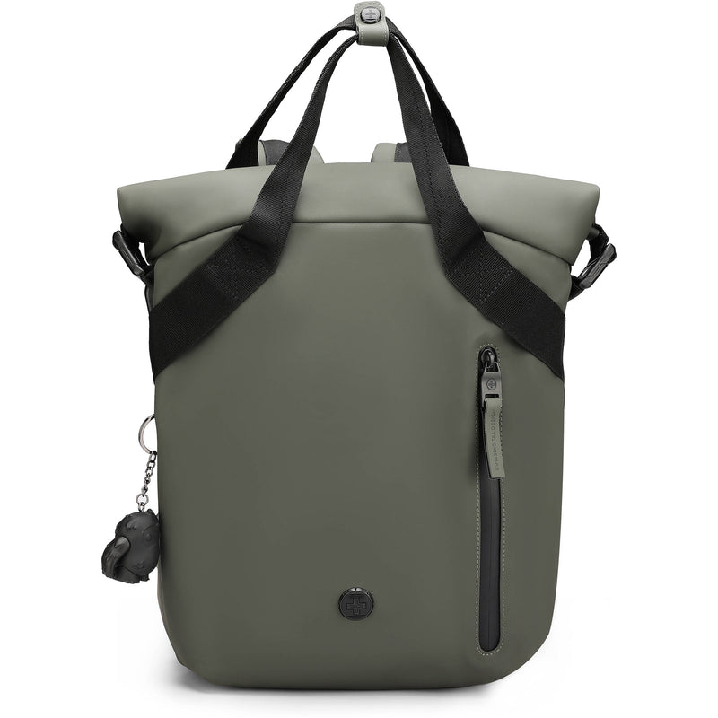 Swissdigital LAMONE Rolltop Backpack (Dark Green, 13L)