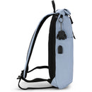 Swissdigital LAMONE Rolltop Backpack (Light Blue, 13L)
