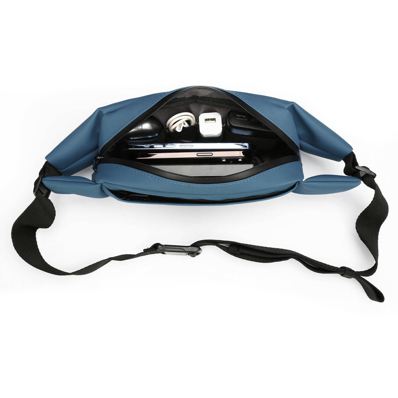 Swissdigital LAMONE Sling Bag (Dark Blue, 2L)