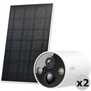TP-Link Tapo C425 Solar-Powered Smart Wire-Free Security Camera Kit (2-Pack)