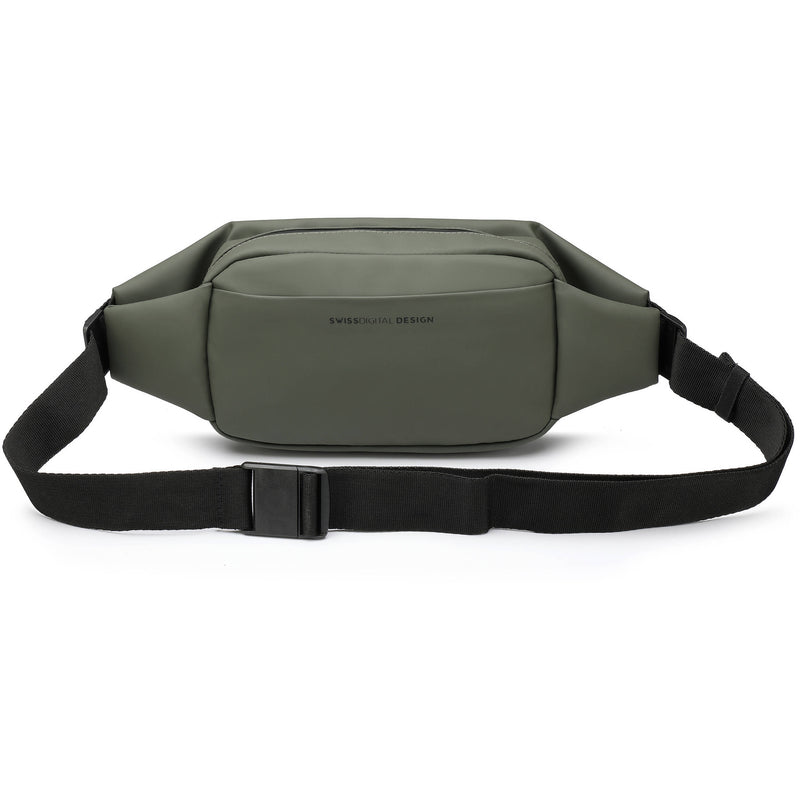 Swissdigital LAMONE Sling Bag (Dark Green, 2L)