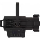 ProLights EclFresnel CT+S IP20 200W 6-Color LED Fresnel with 8-78-Degree Manual Zoom (Black)