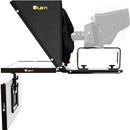 ikan PT4500 15" Teleprompter, Tripod & Dolly Turnkey with SDI Widescreen Talent Monitor & Hard Travel Case